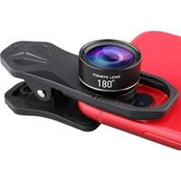 180? fisheye Lens for    Android Smartphone,with Clip,Cell Phone Lens,anamorphic Lens,Funny Pictures Portable Camera Tech Gad...