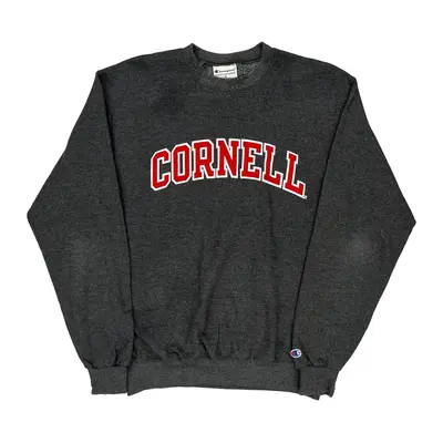 Cornell Champion Sweatshirt - Medium Grey Cotton Blend