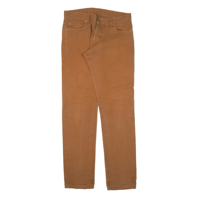 CARHARTT Buccaneer Pant Mens Trousers Brown Slim Tapered W31 L34