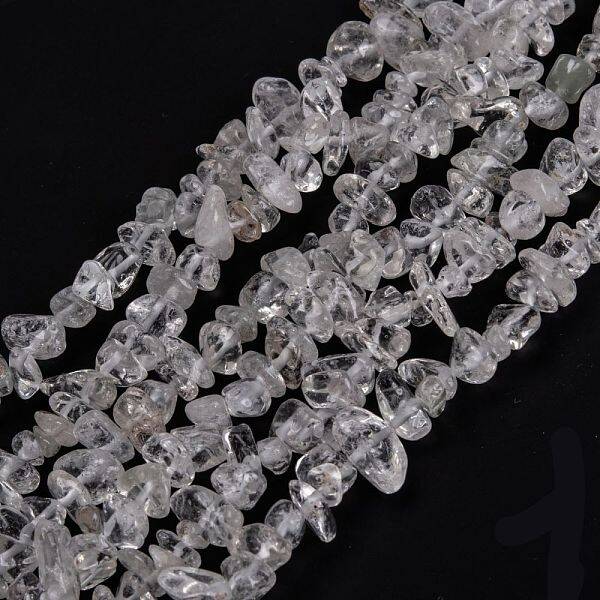Natural Quartz Crystal Beads Strands