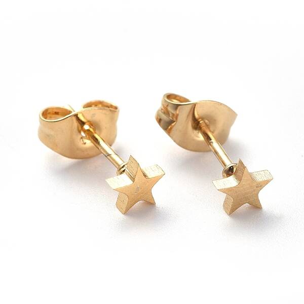 304 Stainless Steel Stud Earrings