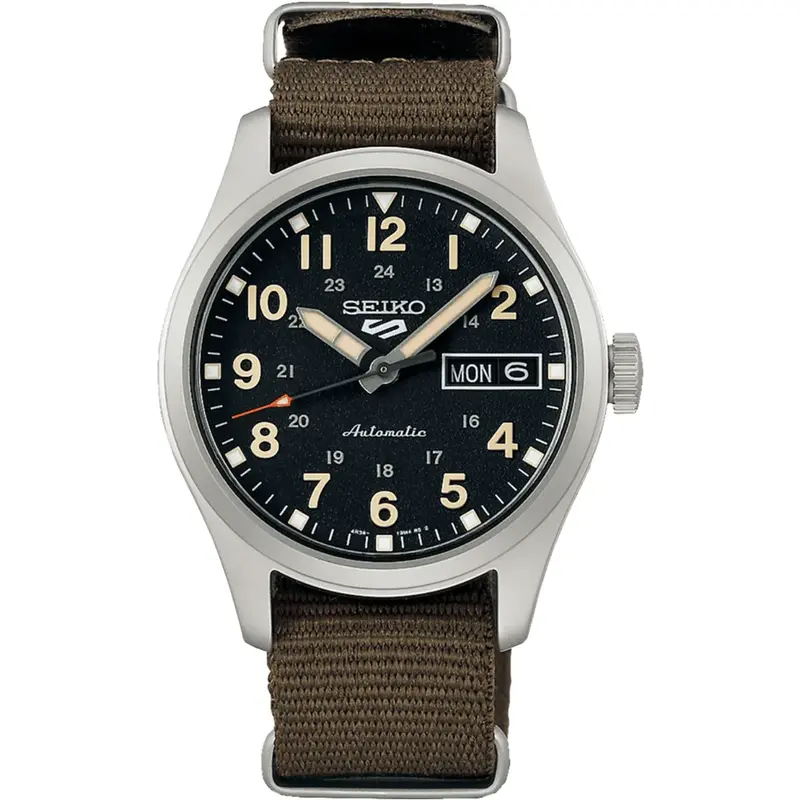 Seiko 5 Sports SRPJ85K1 Black Dial Automatic Men's Watch