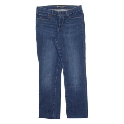 LEVI'S Demi Curve Womens Jeans Blue Regular Straight Stone Wash W30 L28