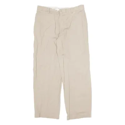 CHAPS Chino Trousers Beige Regular Straight Mens W36 L32