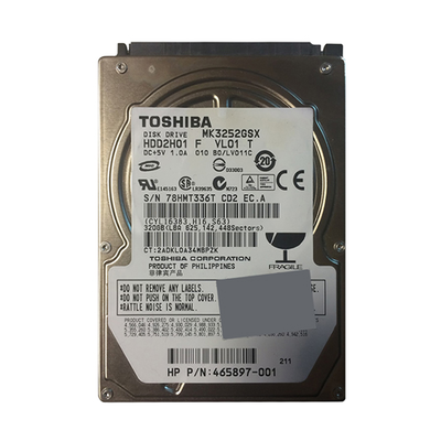 465897-001 HP 320GB 5400RPM SATA 3Gb/s 8MB Cache 2.5-inch Hard Drive