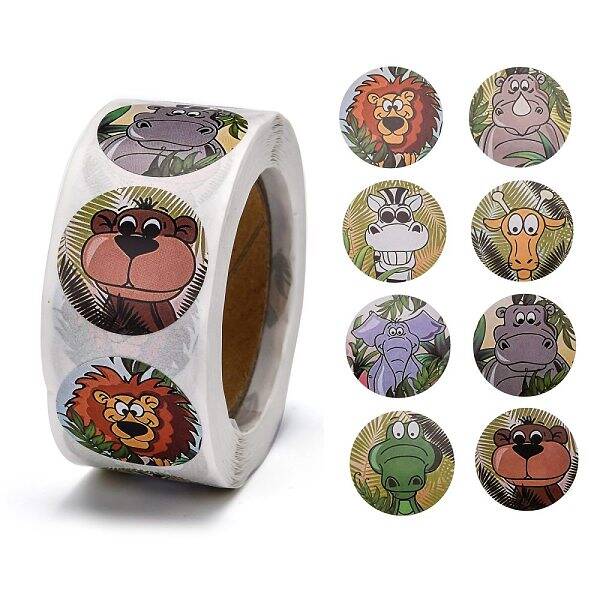 Self-Adhesive Paper Gift Tag Stickers