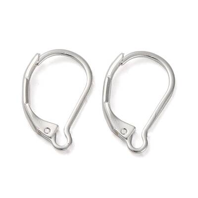 304 Stainless Steel Leverback Earring Findings