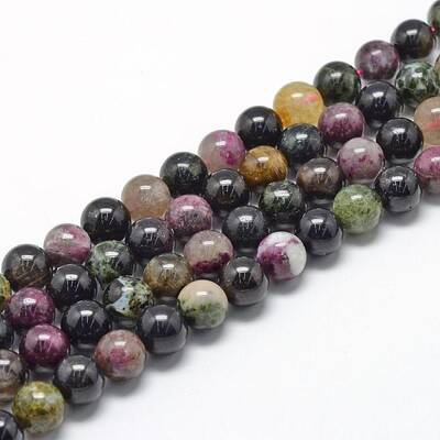 Natural Tourmaline Beads Strands