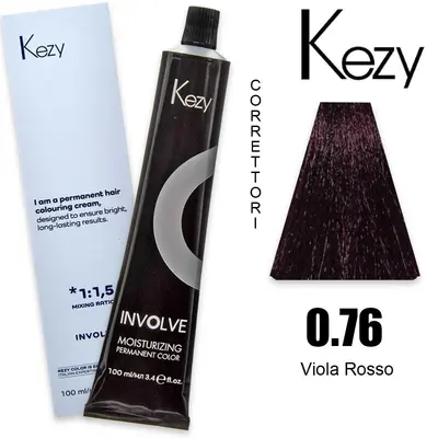 Kezy involve color 100 ml purple-red 0.76