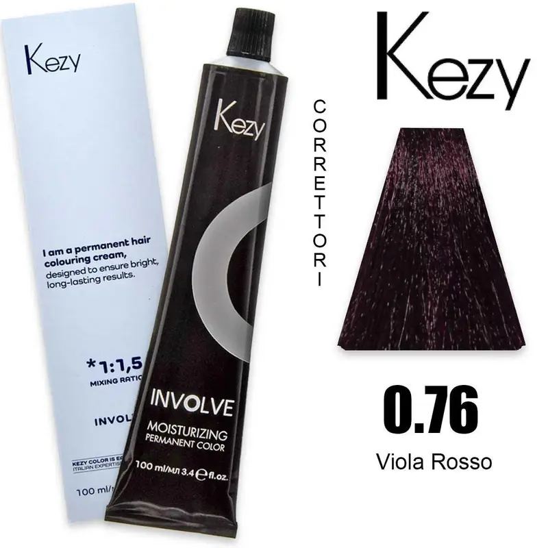 Kezy involve color 100 ml purple-red 0.76