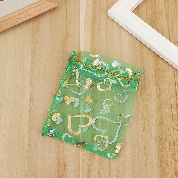 Rectangle Organza Drawstring Gift Bags