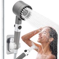 High-Pressure Shower Head with 3 Modes & Massage — Handheld for Home Use, Includes 5 Filters