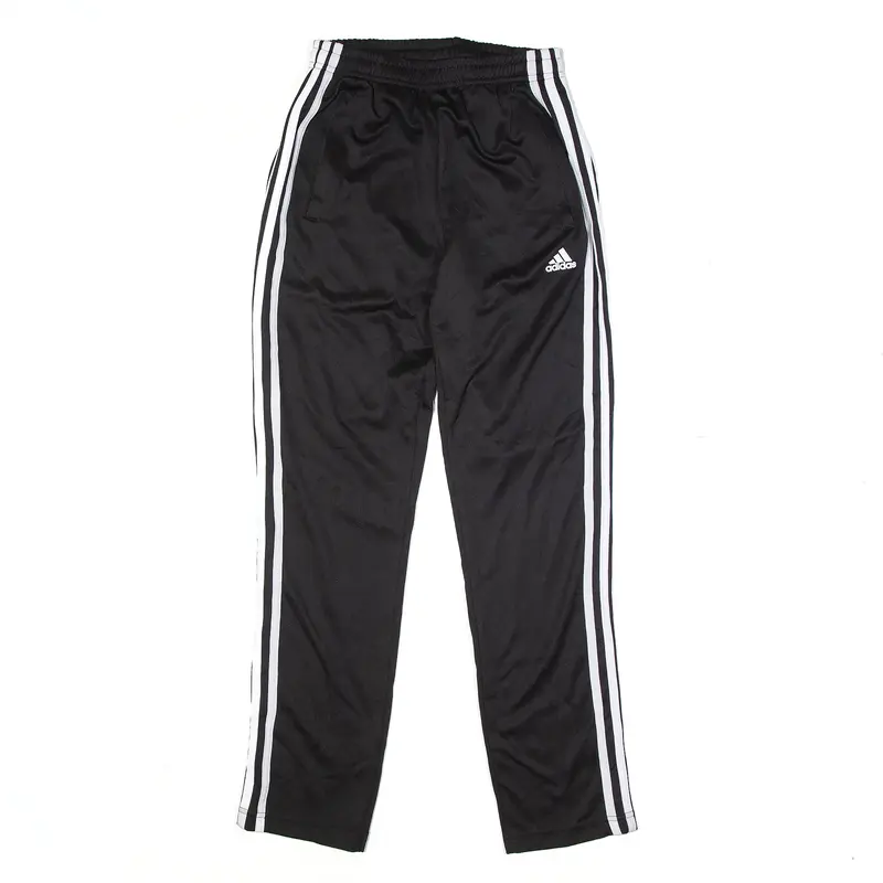ADIDAS Track Pants Black Skinny Mens M W24 L29