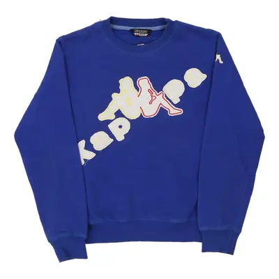 Age 10 Kappa Sweatshirt - Large Blue Cotton