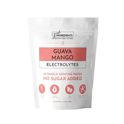 Just Ingredients Guava Mango Electrolytes - Single Serving Packs (20)