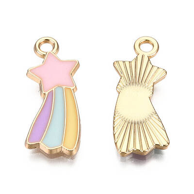 Alloy Enamel Pendants