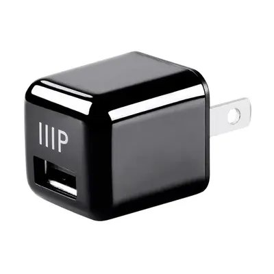 15984 Monoprice Select USB Mini Wall Charger 1-Port 2.4A Output for iPhone Android and Galaxy Devices