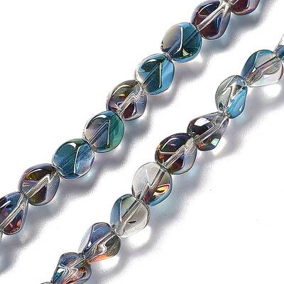 Electroplate Glass Beads Strands