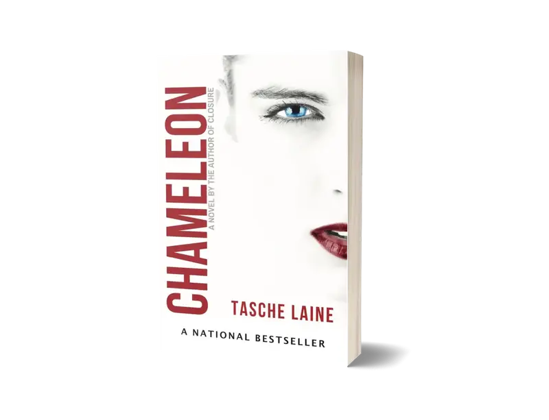 Chameleon by Tasche Laine, Signed Edition, Psychological Thriller Paperback book Novel