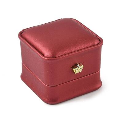 PU Leather Ring Gift Boxes