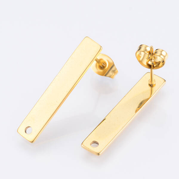 201 Stainless Steel Stud Earring Findings