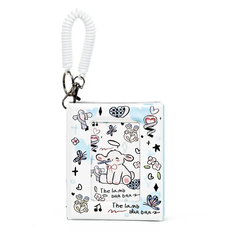 【BunnyLulu】Cute Charm Card Holder Keychain – Wristband Clip for Easy Card Access, Aesthetic Summer Gift Idea for Bags a...
