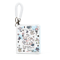 【BunnyLulu】Cute Charm Card Holder Keychain – Wristband Clip for Easy Card Access, Aesthetic Summer Gift Idea for Bags a...