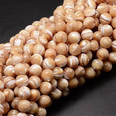 Natural Sea Shell Beads Strands