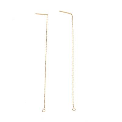 Ion Plating(IP) 304 Stainless Steel Stud Earring Finding