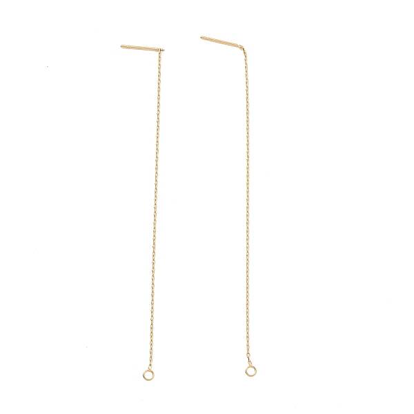 Ion Plating(IP) 304 Stainless Steel Stud Earring Finding