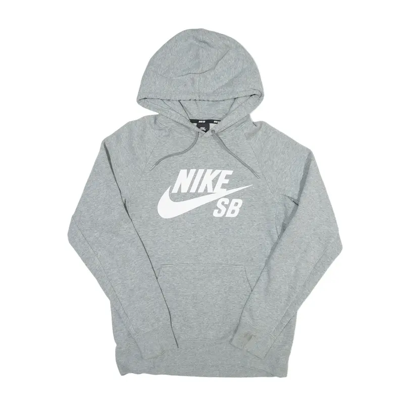 NIKE SB Hoodie Grey Pullover Mens XS