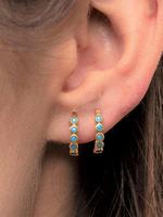 Vintage Hoop Earrings (1 Pair), Fashionable Jewelry for Women, Casual Jewelry for Party, Daily Clothing Decor, Trendy All-mat...