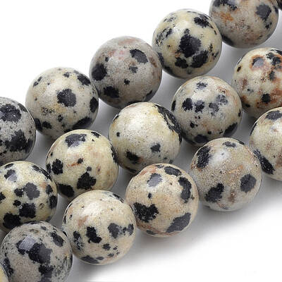 Natural Dalmatian Jasper Beads Strands