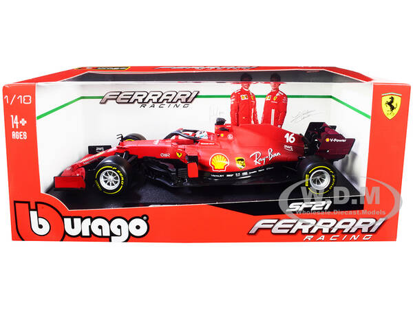 Ferrari SF21 16 Charles Leclerc Formula One F1 Car \