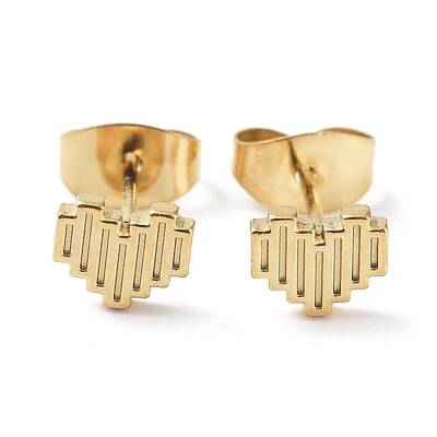 304 Stainless Steel Stud Earrings