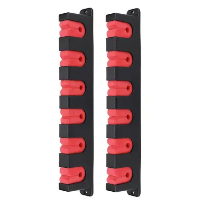 Fishing Pole Storage Rack, 1 Pair Garage & Boat Wall Mounted Fishing Pole Storage Rack with 6 Slots, Fishing Rod Storage Rack...
