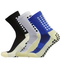 Men's Soccer Socks 3 Pairs Anti Slip Soccer Socks for Men Women , Non Slip Football/Basketball/Hockey Sports Socks with Grip ...