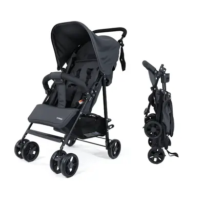 Cochildor One-hand fold lightweight high visibility stroller - multi-position recline, summer ventilation, shock-absorbing wh...