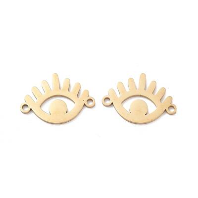 Ion Plating(IP) 304 Stainless Steel Hollow Connector Charms