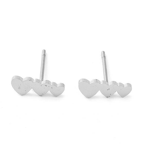 Non-Tarnish 304 Stainless Steel Stud Earrings
