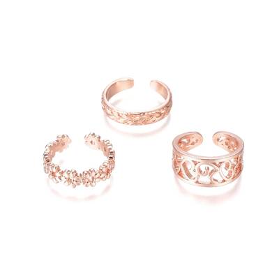 Brass Cuff Toe Rings