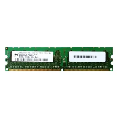 Micron MT16HTF6464AG-53EB2 | 512MB DDR2-533MHz PC2-4200 Non-ECC Unbuffered UDIMM CL4 2Rx8 1.8V 240-Pin Memory Module