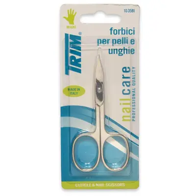 Trim skins/nails scissors