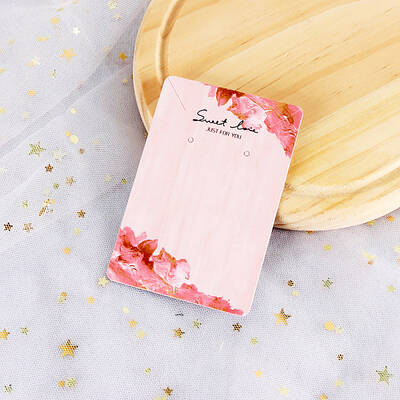 Paper Jewlery Display Cards