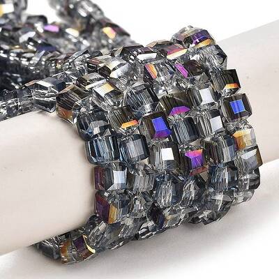 Electroplate Glass Beads Strands