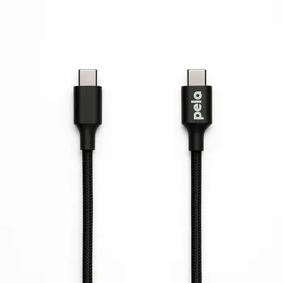 Black USB-C to USB-C Cable