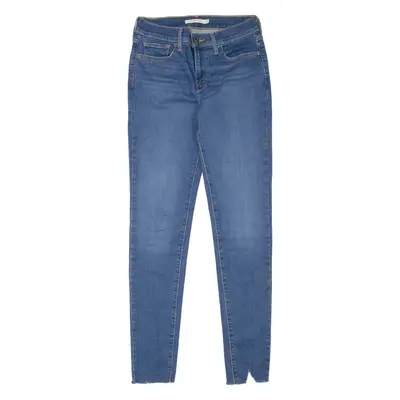 LEVI'S 710 Womens Jeans Blue Slim Skinny W27 L32