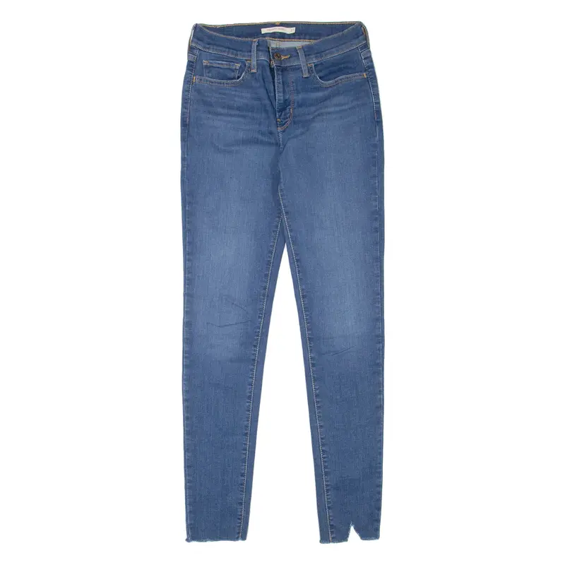LEVI'S 710 Womens Jeans Blue Slim Skinny W27 L32
