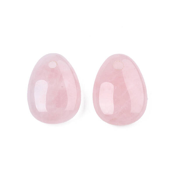 Natural Rose Quartz Pendants