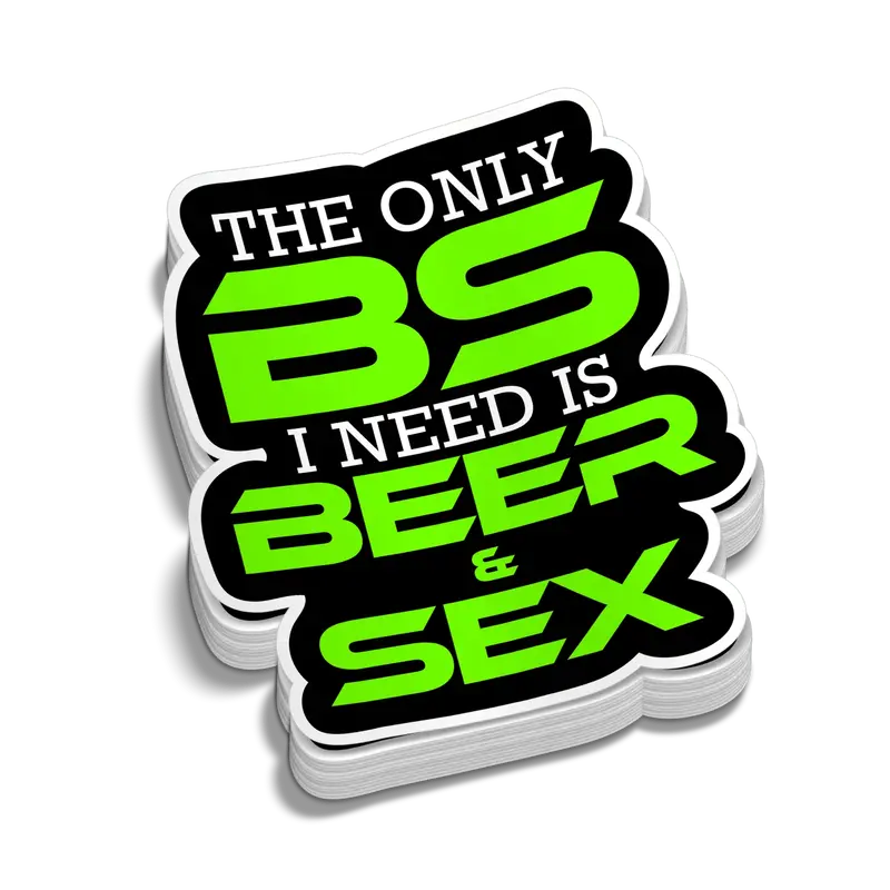 BS -  Hard Hat Decal